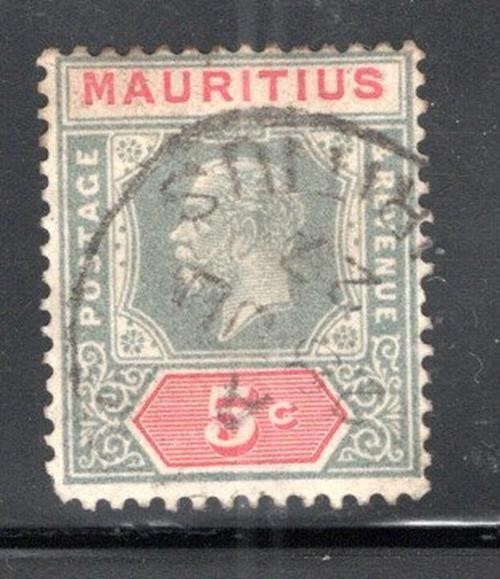 BRITISH MAURITIUS STAMPS USED 136BC