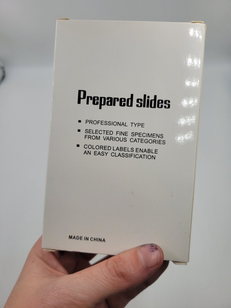 Prepared Slides Professional Type 12 Kinds