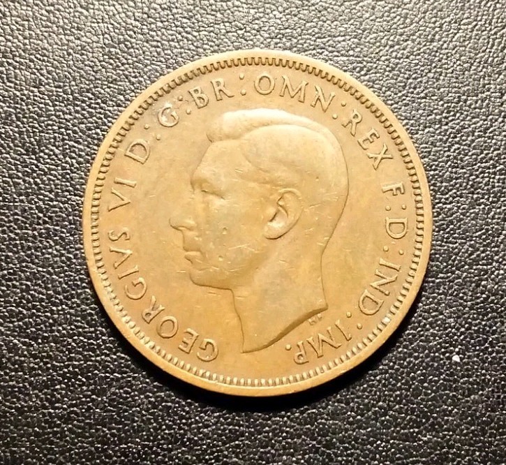 1939 Great Britain Half Penny