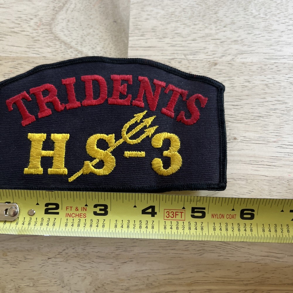 US NAVY TRIDENTS HS-3 JACKET PATCH