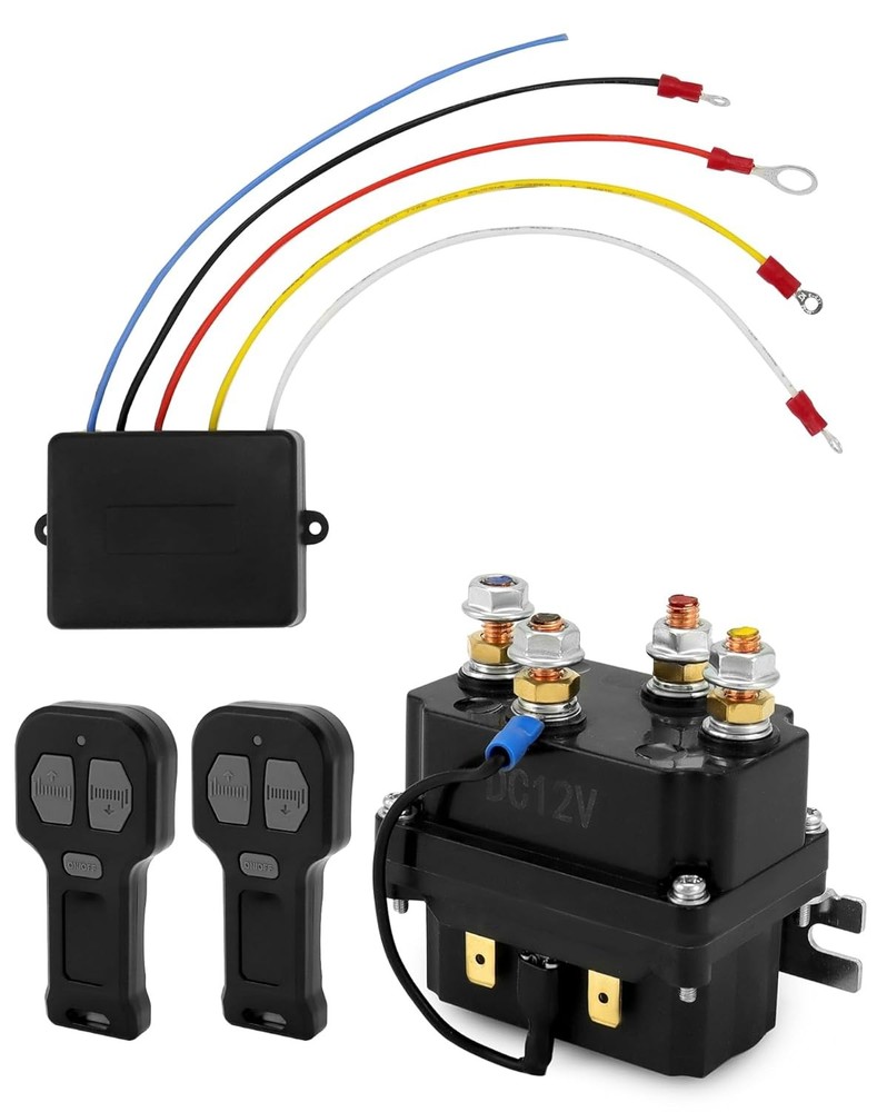 Wireless Winch Remote Control Kit Solenoid Relay Contactor