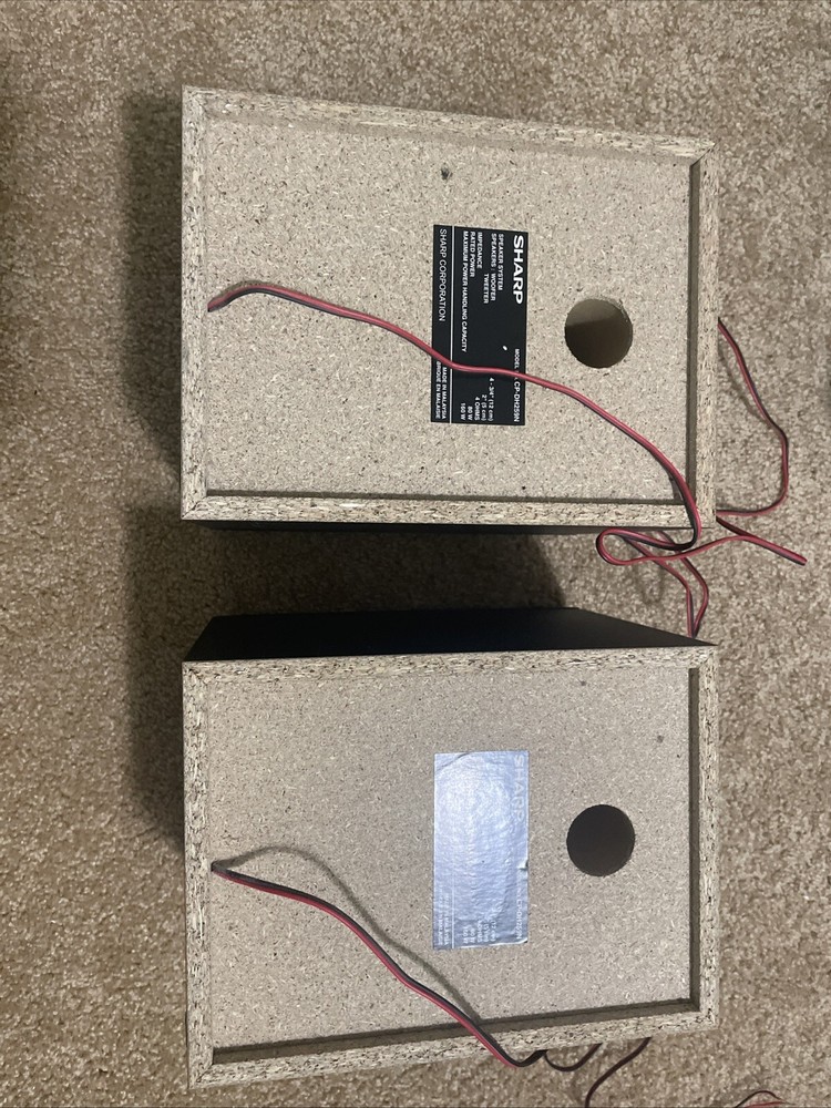 Sharp CP-DH259N Compact Micro Component Stereo Speakers