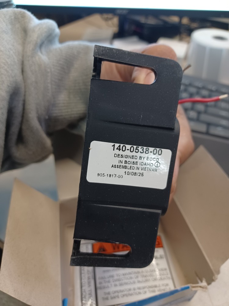 ECCO EA5200 Alarm Back-Up Multi-Frequency 97dB 12-24VDC