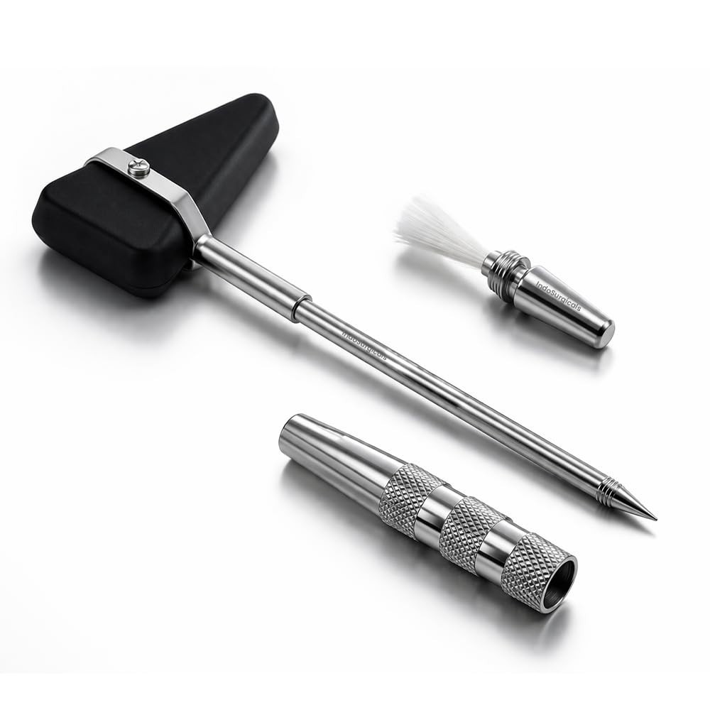 Reflex Knee Hammer Taylor Model Percussion Tool Rubber Head Chrome Handle