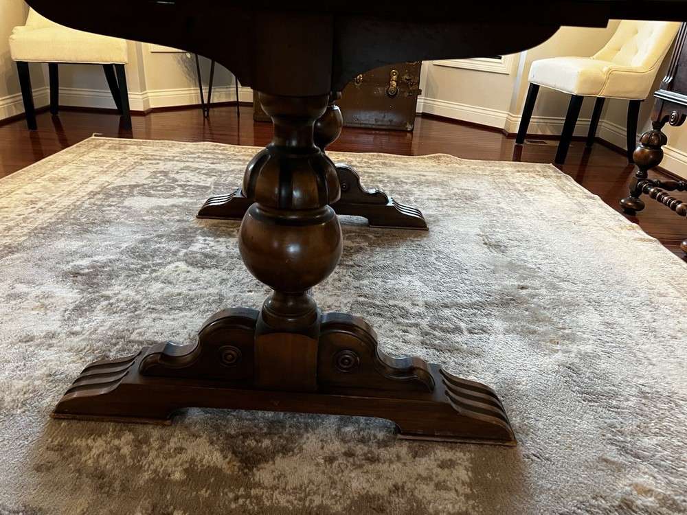 Antique Sideboard , Table And Chairs