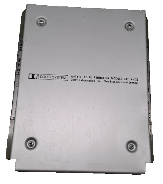 DOLBY SYSTEM A-TYPE NOISE REDUCTION MODULE CAT NO.22