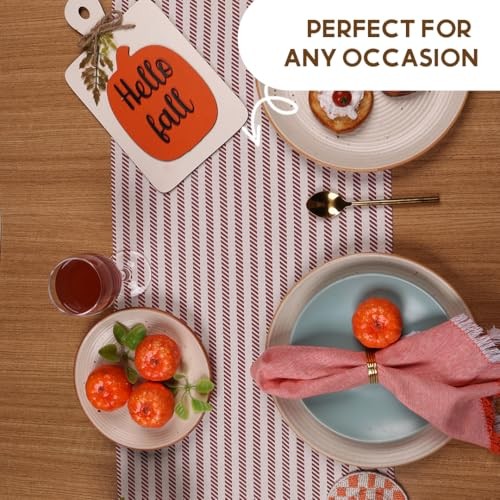 Christmas Table Runner 72 Inches Long | 100% Cotton Table Runner for
