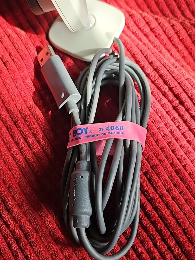 Original Microsoft Xbox 360 Live Vision Cam Webcam USB Camera White Tested