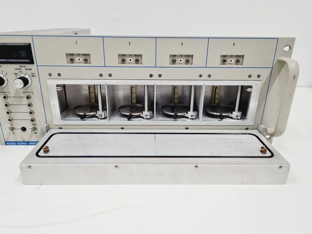 Canberra 7404 Alpha Spectrometer - 4 × 7404-01 Modules