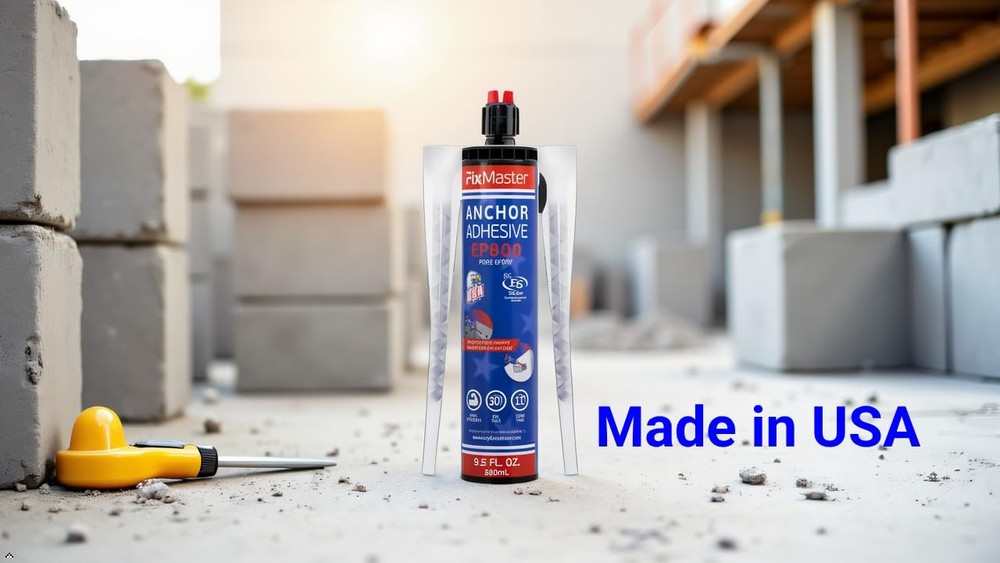 FixMaster Multi Purpose 2-Part Pure Epoxy 9.5oz - Highest Rated Strength Grey