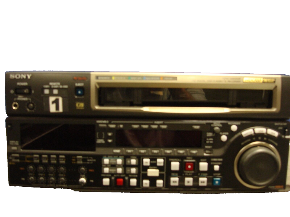 Sony HDW-M2000P Professional Digital Recorder HDCAM Studio 24P Multiformat VTR