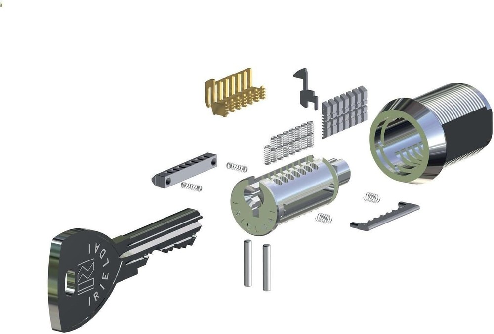 RIELDA 400 Re-programable High Security Cam Lock With 3 Keys