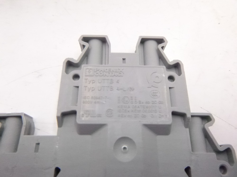 50 Pack Terminal Blocks UTTB 4 UTTB4 3044814