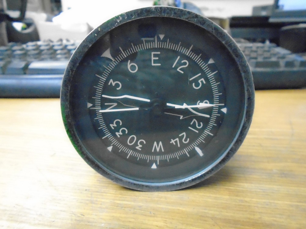 Bendix Aircraft Radio Compass Indicator 36140-1AF25B1 *Untested