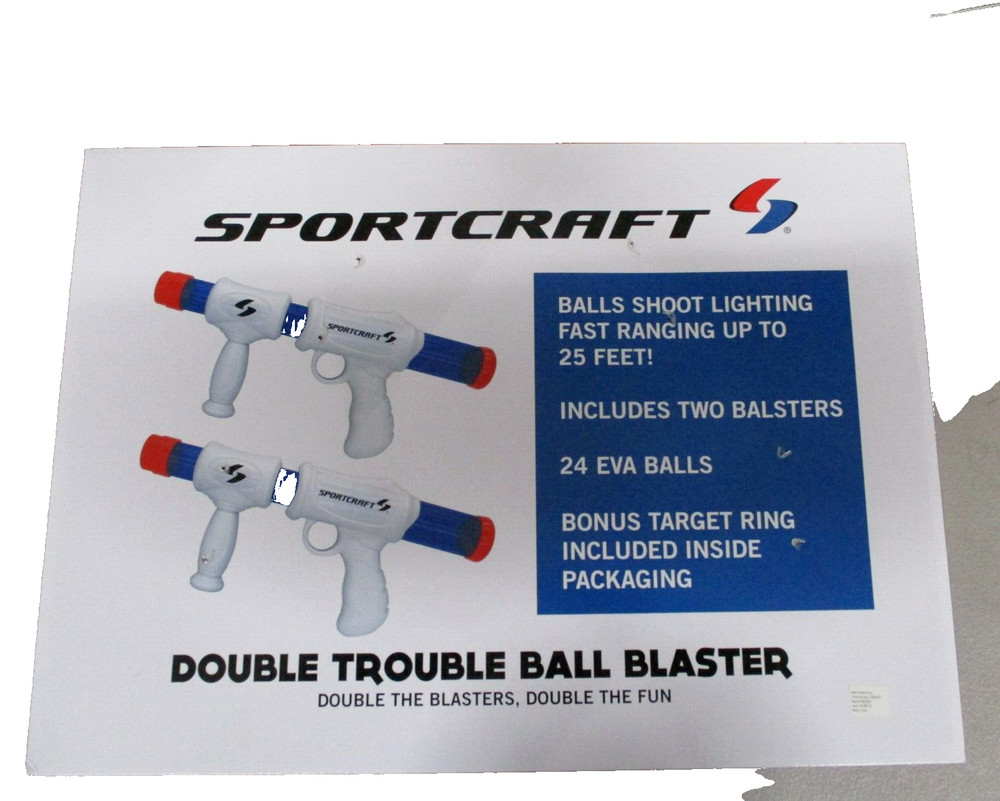 Sportscraft Double Trouble Ball Blast Guns