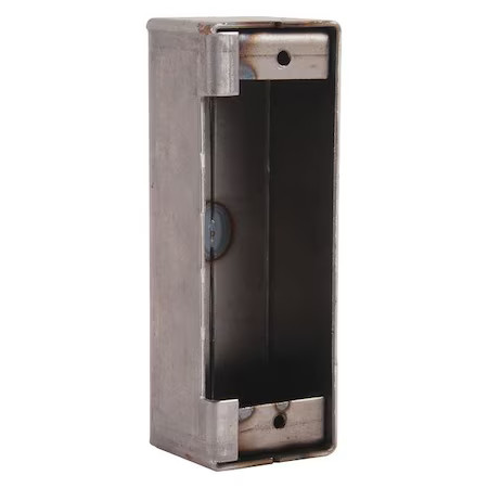 Keedex K-Bxes16 Weldable Gate Box, Silver, 2-3/8" W
