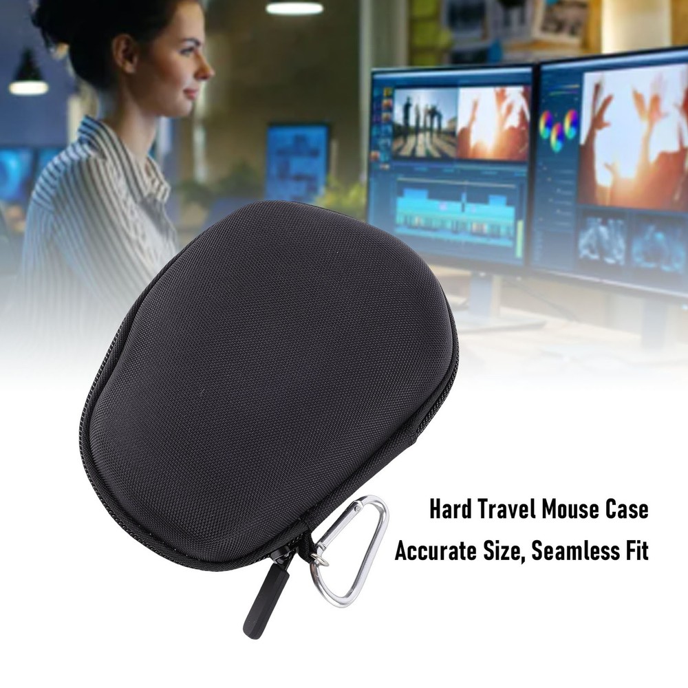 Hard Travel Mouse Case For 4 Durable Wireless Mouse Storage