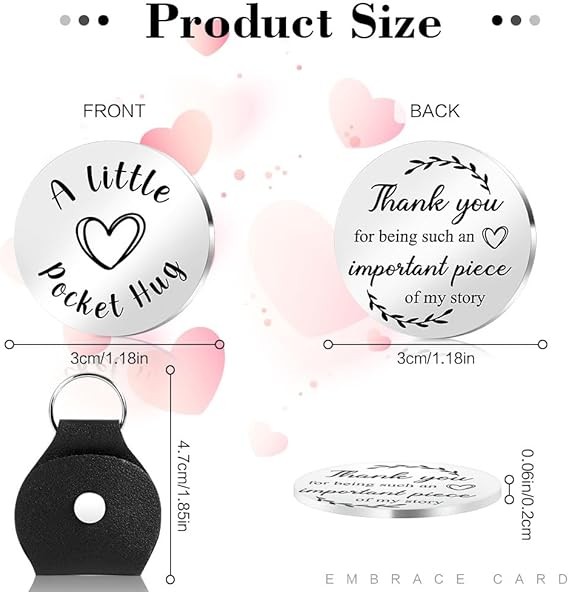 Teacher’s Day Pocket Hug – Durable Keepsake Gift for Mentor, Guide, or Educators