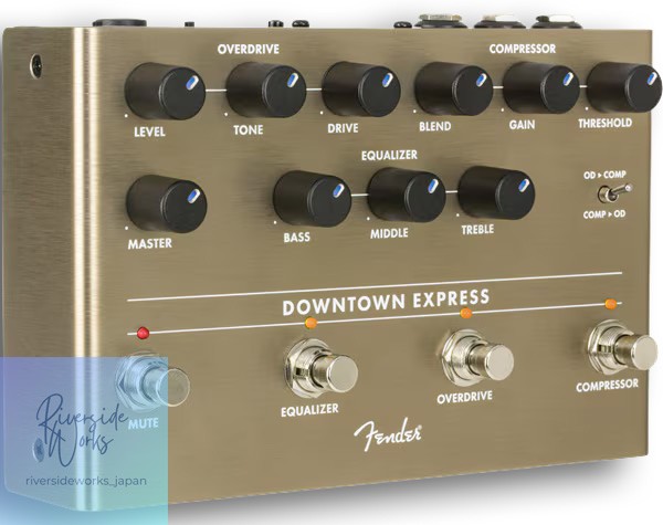 FENDER Downtown Express Bass Multi-Effect Pedal