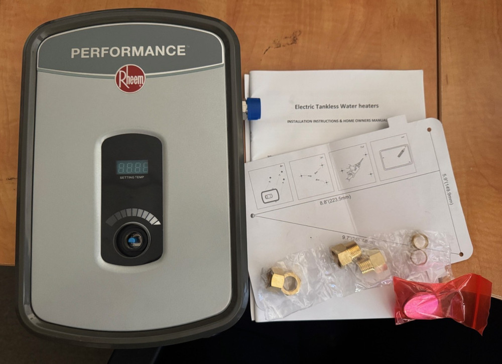 Rheem  Performance 13 kW 2.54 GPM 240-Volt Electric Tankless Water Heater