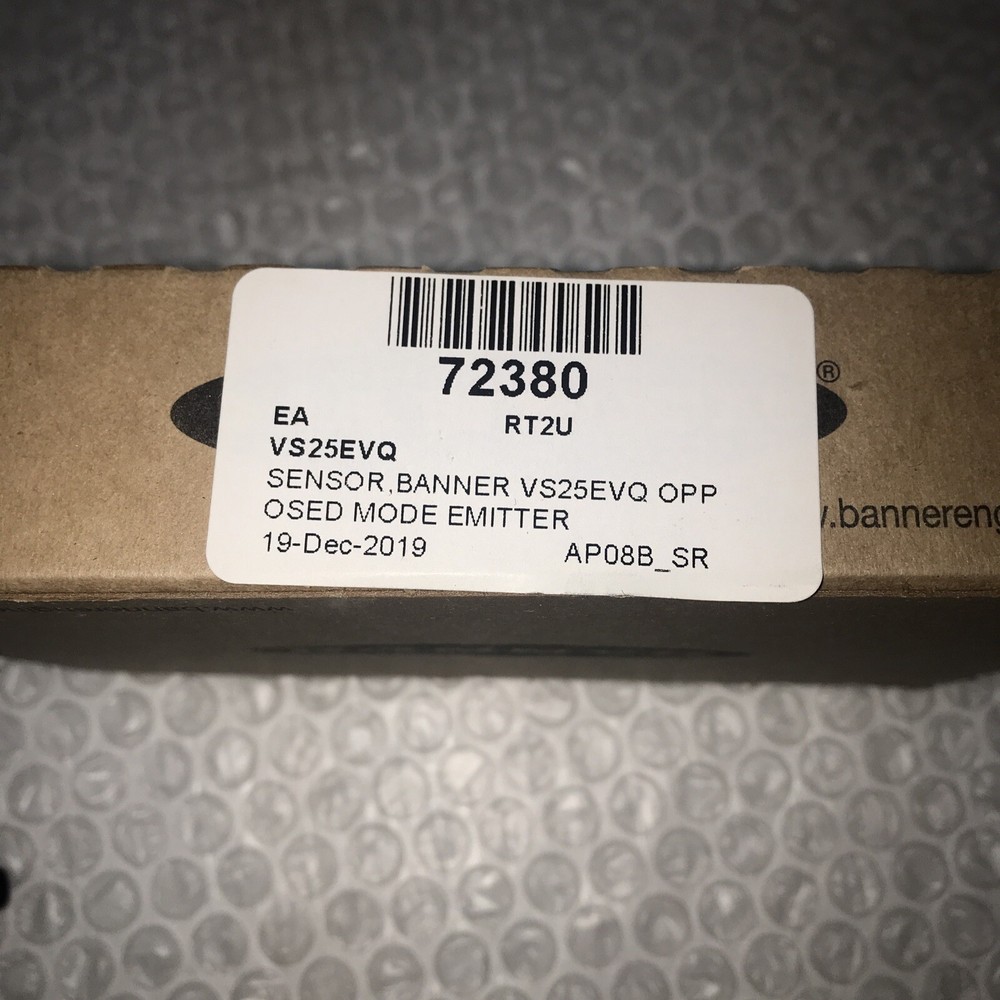 * New In Box Banner VS25EQ Opposed-mode Sensor#