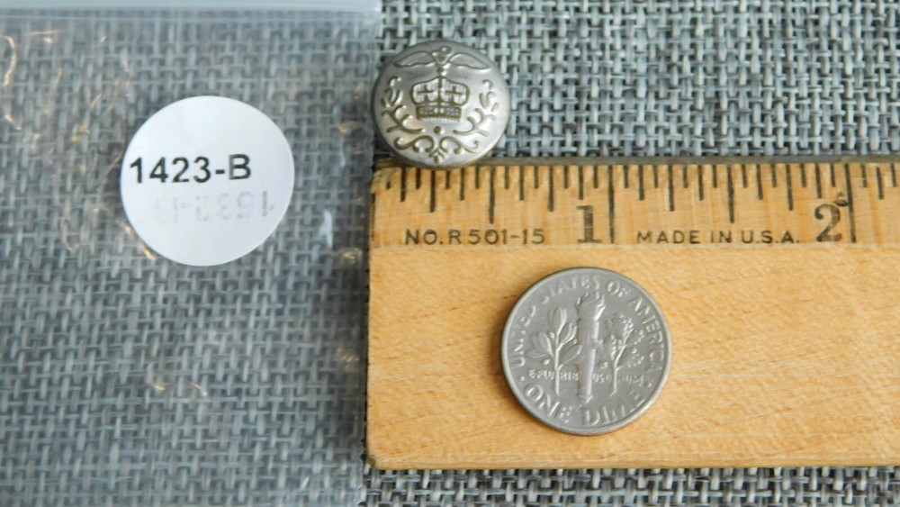 Vintage Stud Button Aprx: 7/16" #1423-B
