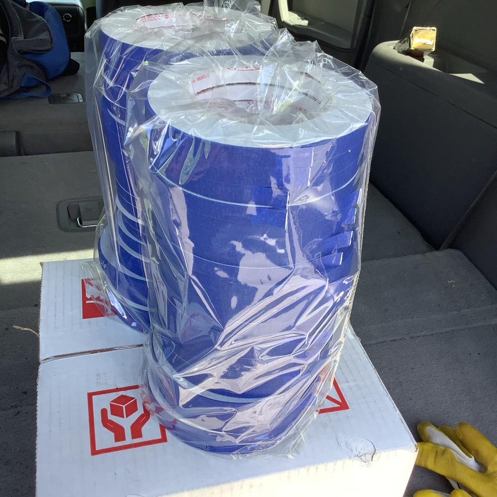 Cantech 3/8/ Or 9MM Blue Masking Tape High Temp 24 Rolls