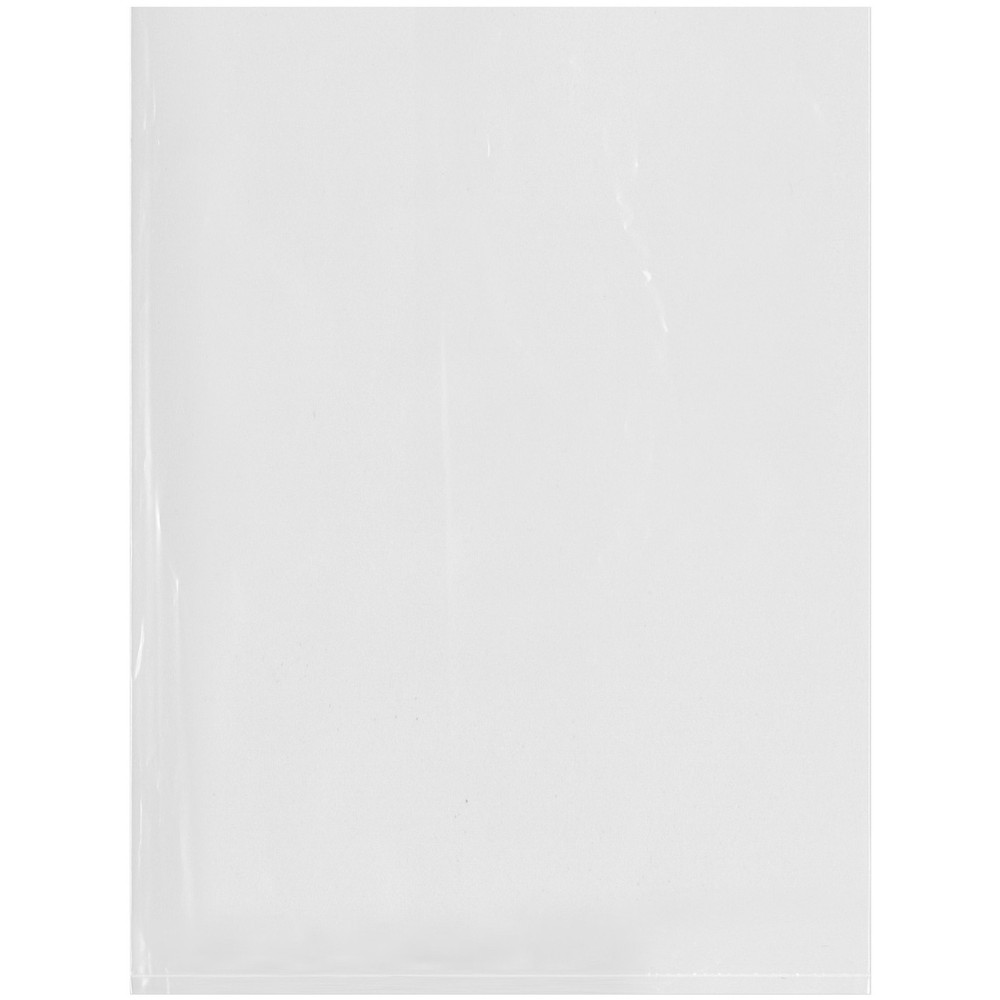 Plymor 9" x 12", 2 Mil Flat Open Clear Plastic Poly Bags