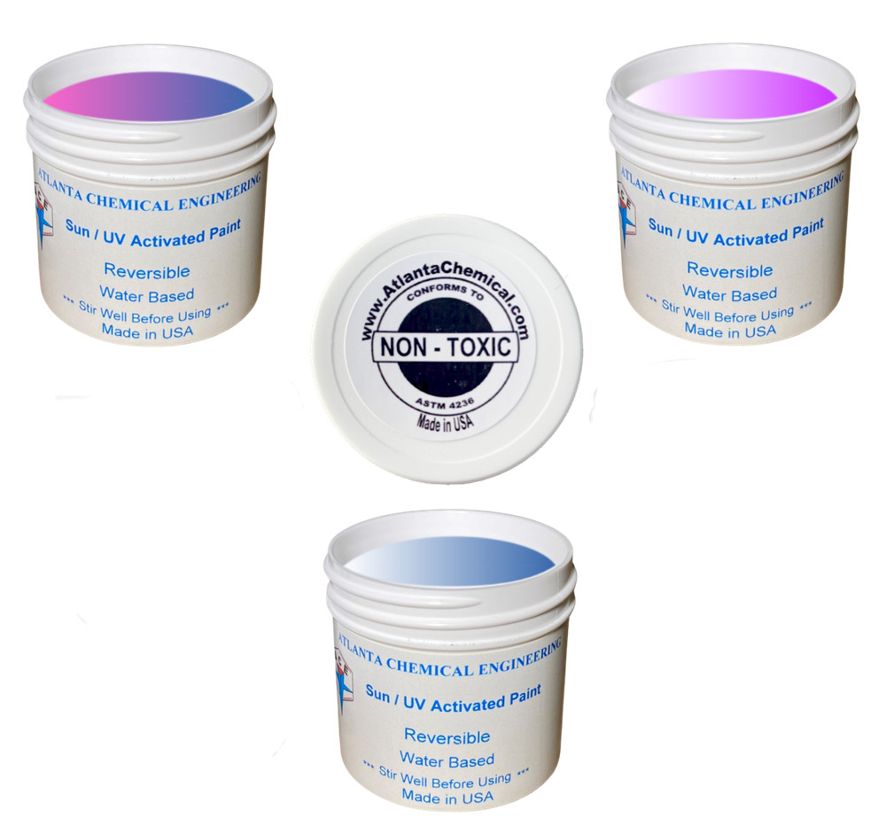 Color Changing Sun / UV Activated Paint