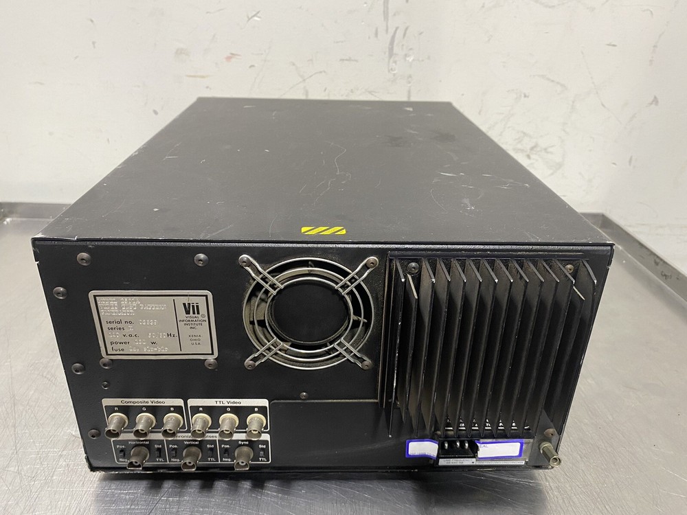 VII Video Test Pattern Generator 2501A Raster Master 2501A / Tested