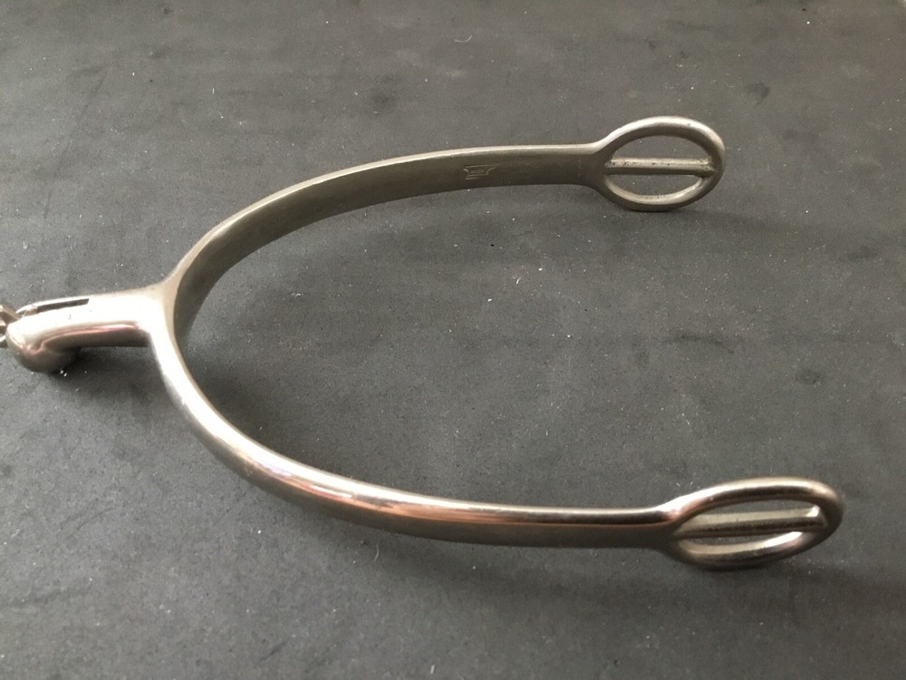 VINTAGE ARGENTAN HUCK SPUR