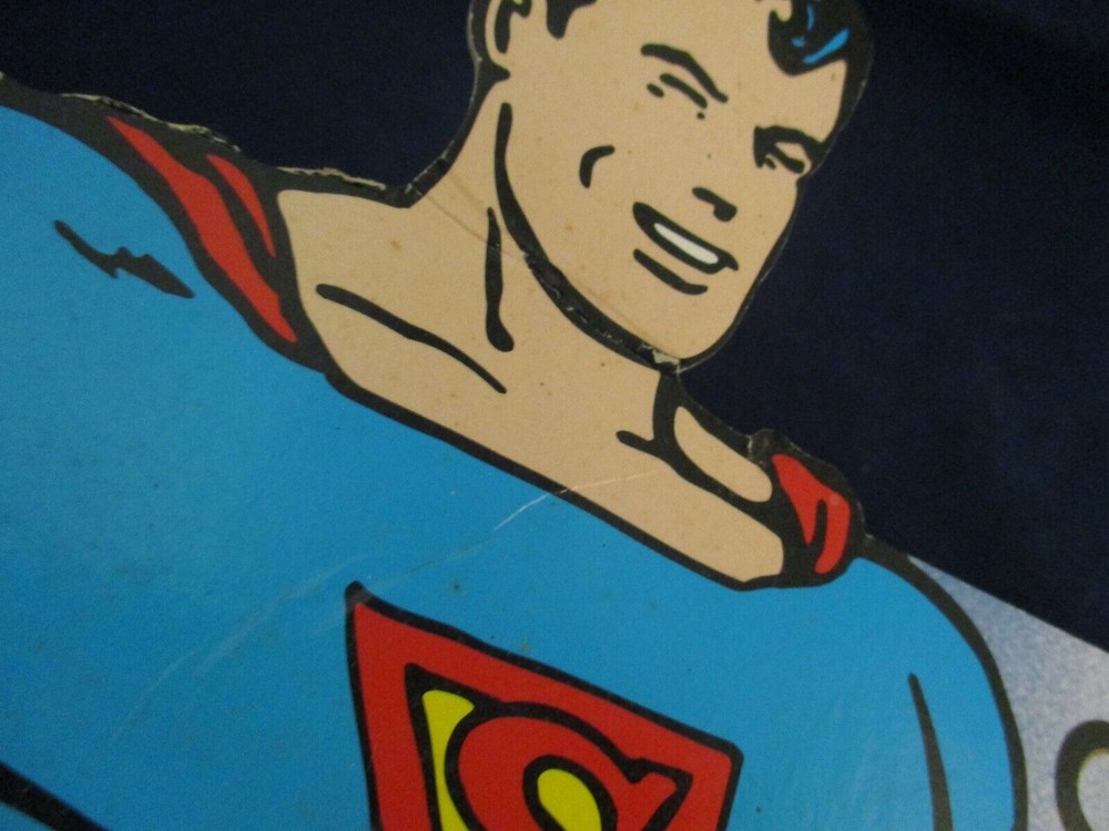 Superman USPS Commemorative Stamp Info Brochure Store Display