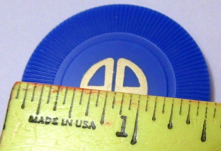 Alcoholics Anonymous Plastic AA Poker Chips Medallion Token