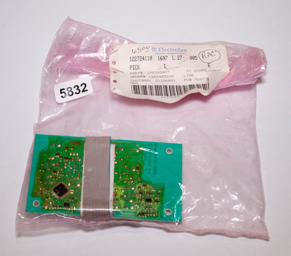 Electrolux 309350407 Air Conditioner Input PC Board