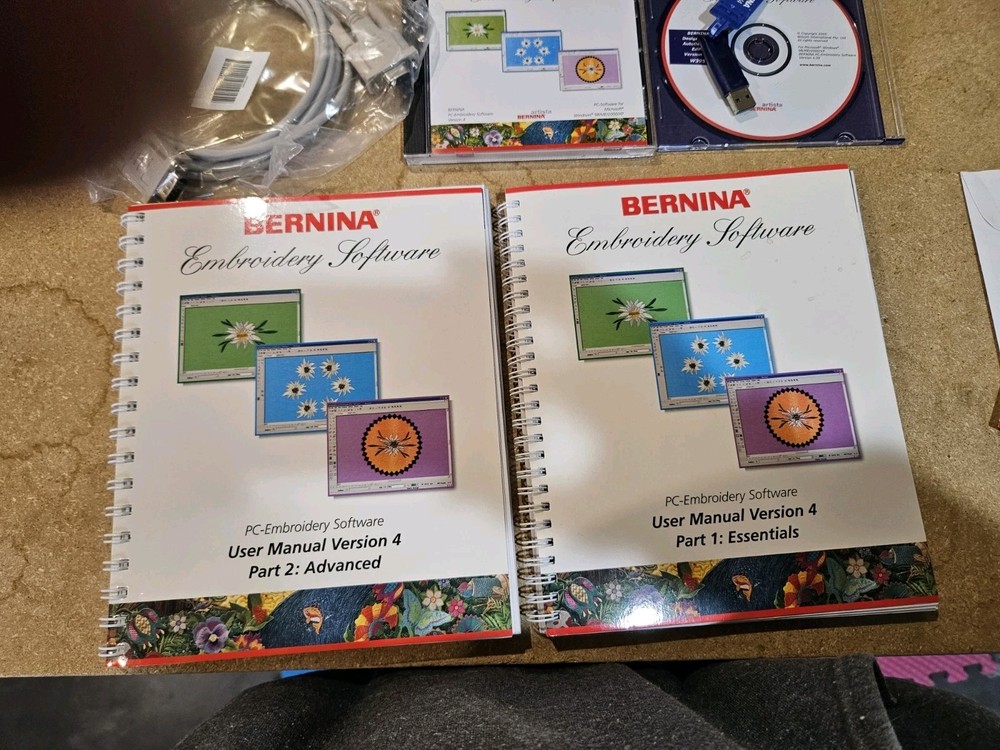 Bernina embroidery Software Auto-Designer Verson 4 Never Used