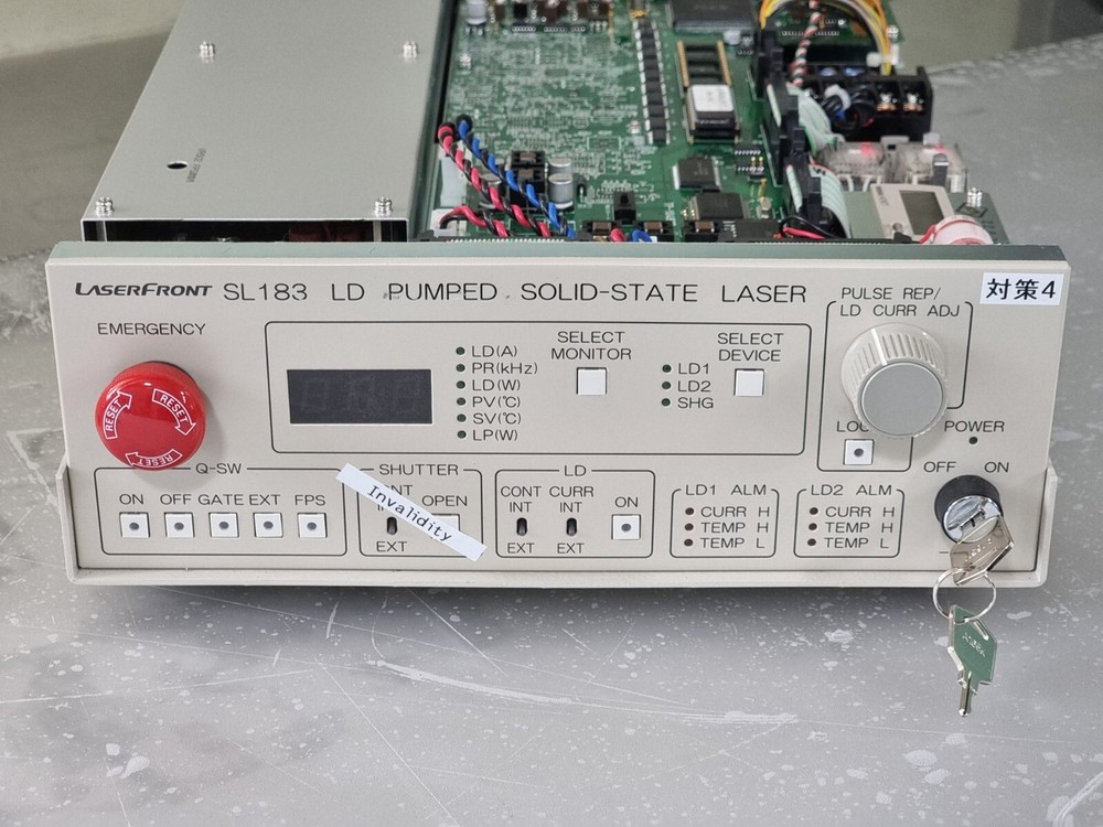 LASERFRONT SL183 LD PUMPED SOLID-STATE LASER 4W LD CONTROLLER SL183CONT-1TNSY