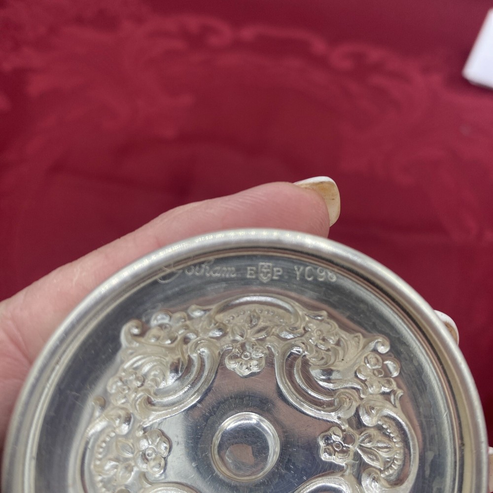 Gorham ITALIAN PROVINCIAL Silverplated Repousse Wine Goblet- YC98 -