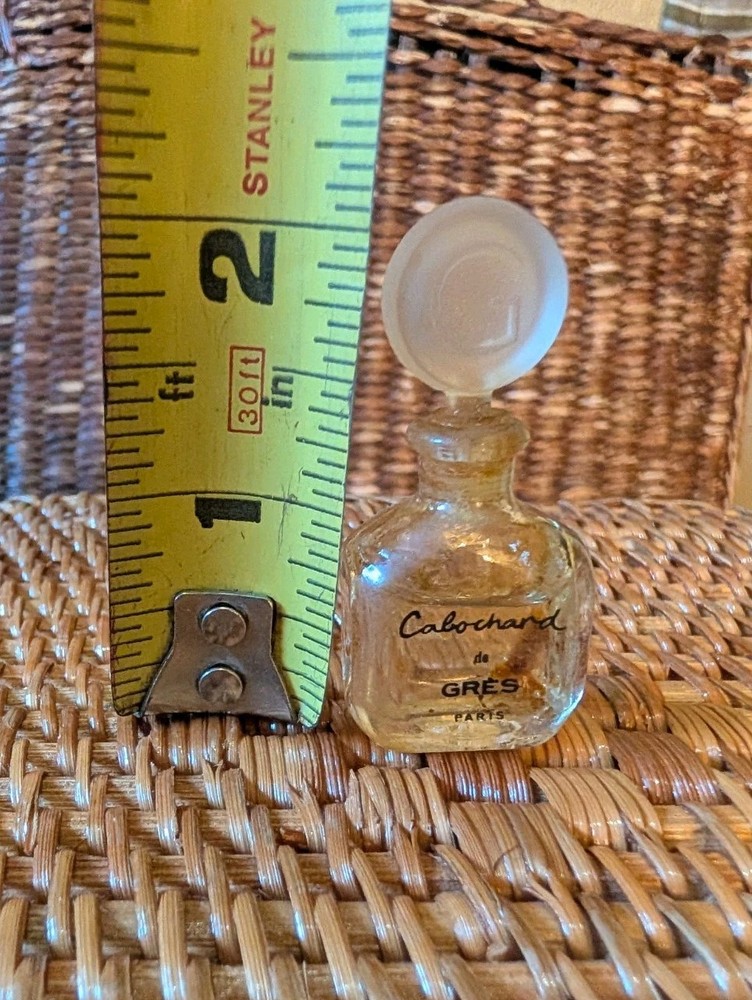 Vtg Cabochard de GRES Parfum Micro Miniature Bottle Vtg Perfume Bottle Vanity