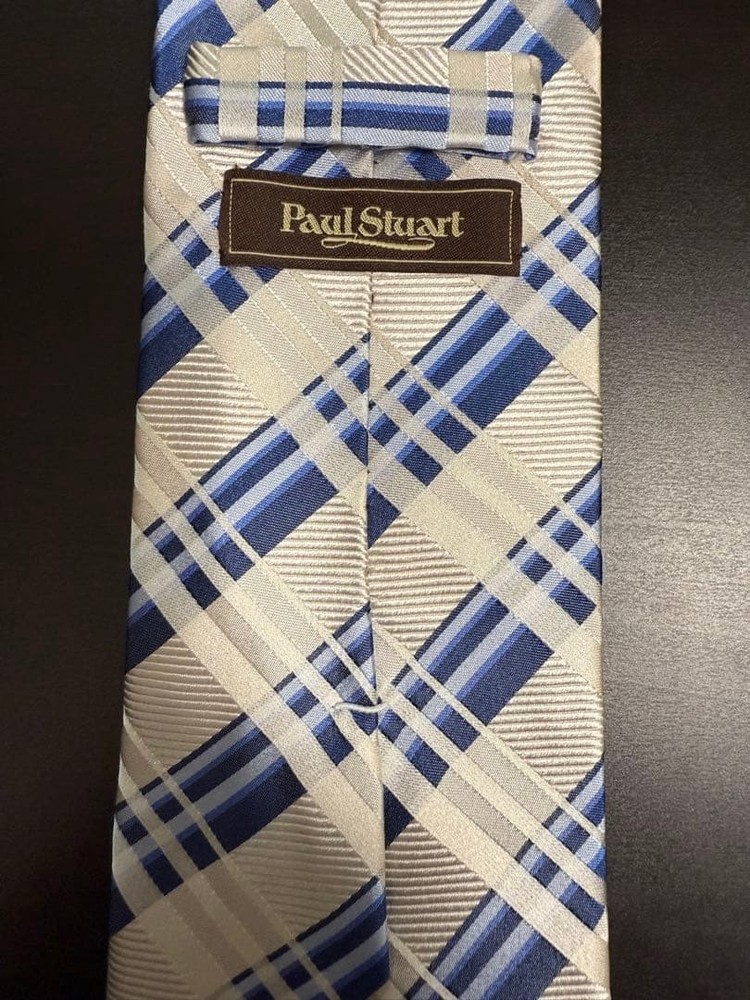 Paul Stuart Plaid Tie