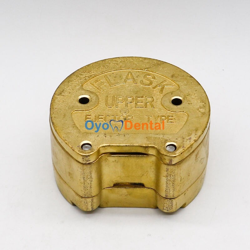 Dental Laboratory Double Layer Denture Press Compress with Double Ejector Flask