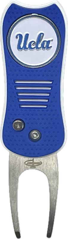 Team Golf UCLA Bruins Switchblade Golf Divot Tool - Royal/White