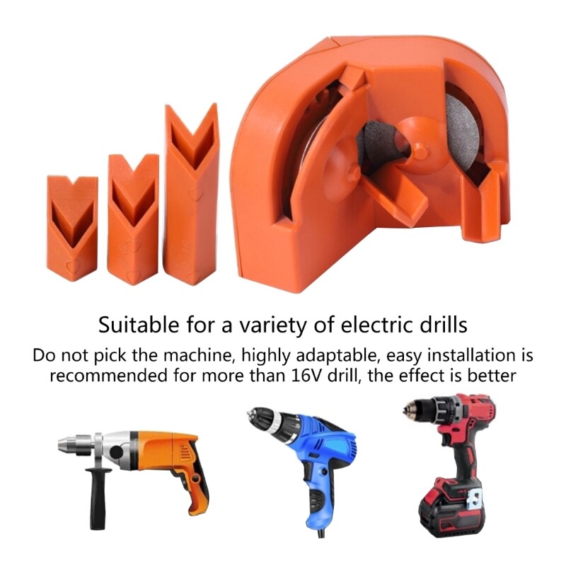 Multipurpose Drill Bit Grinding Sharpener for All Bits Portable Drill Grinder