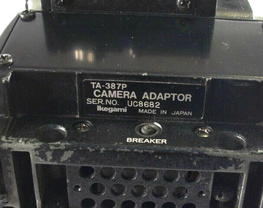 Ikegami TA-387P Camera Adapter