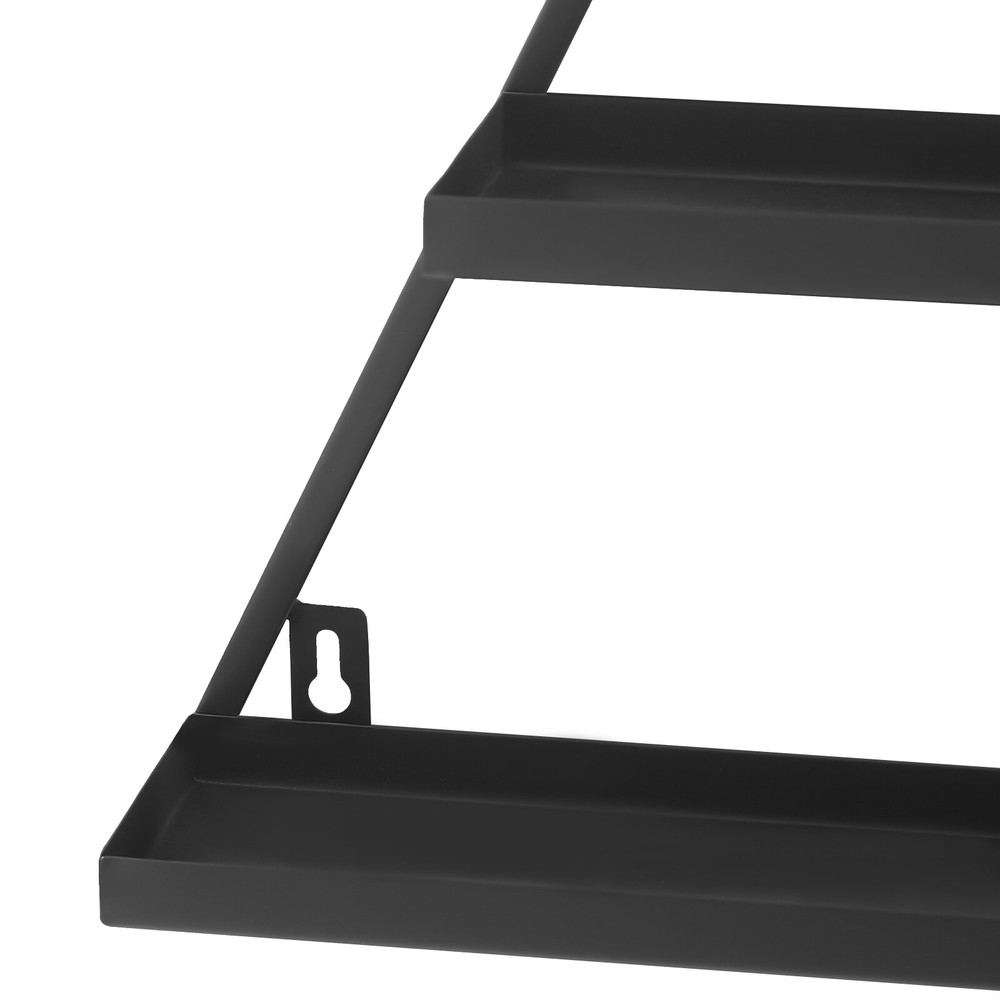 10Pcs Triangular Nail Polish Racks 5 Tiers Wall-mounted Cosmetics Display Racks