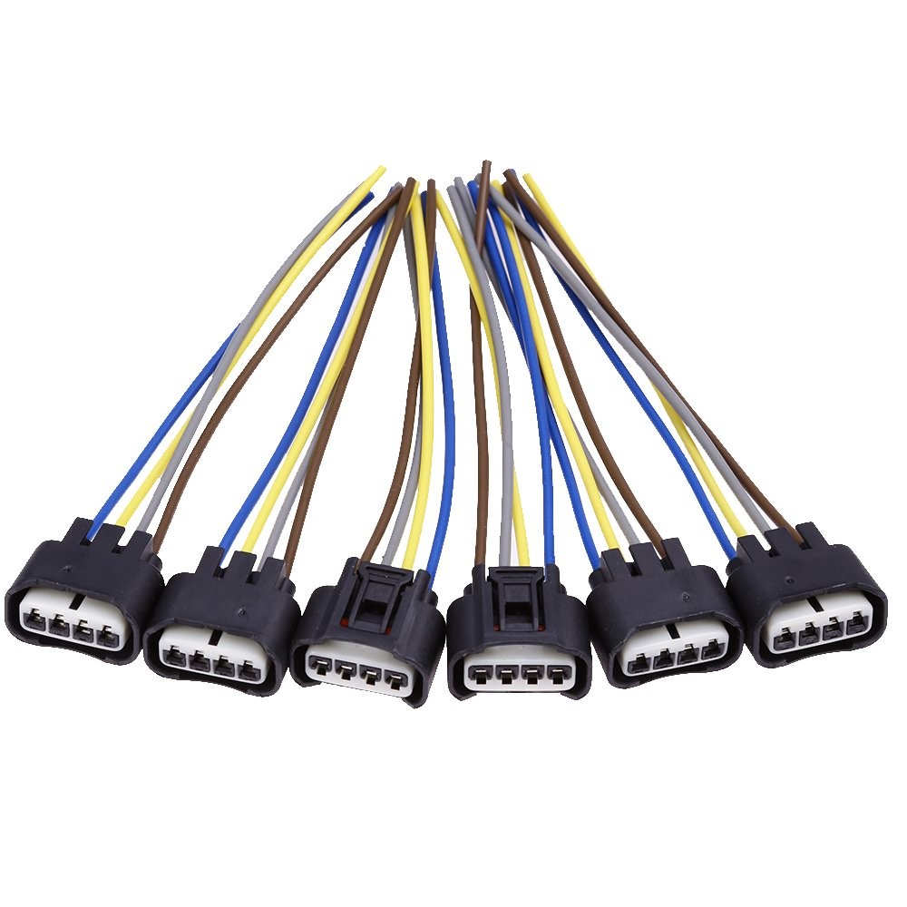 Saihisday 90980-11885 Ignition Coil Connector Plug Harness Replacement for...