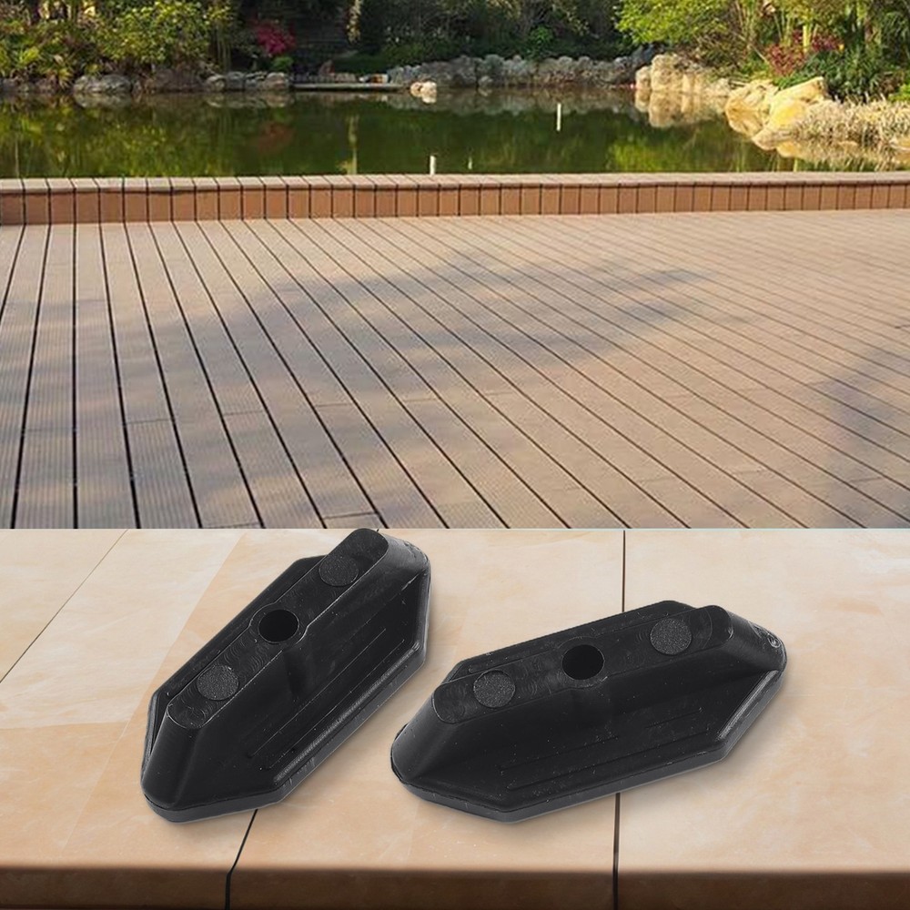 Create a Flawless Deck with 100Pcs Invisible Screws Composite Deck Clips
