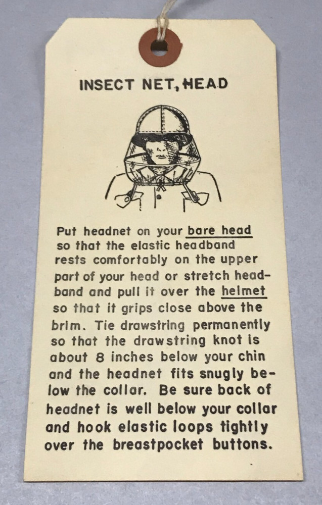 USGI Insect Head Net ( Olive Drab ) NEW