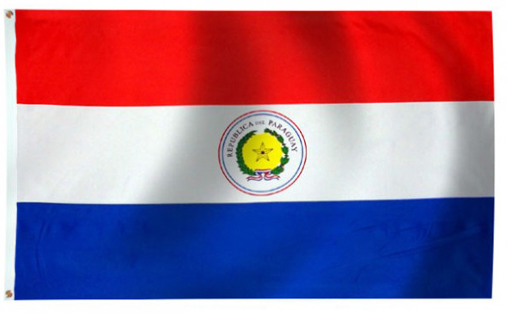 "Paraguay Flag" 3 ft x 5 ft Polyester Flag