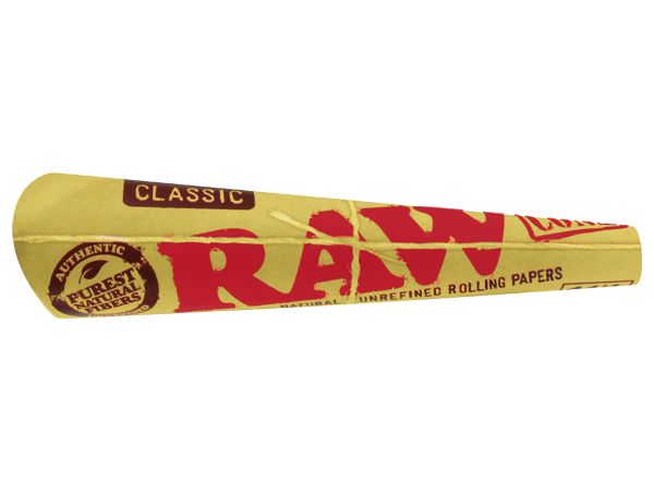 😎4x RAW CLASSIC NATURAL UNREFINED ROLLING PAPERS✨ 1 CONE PER PACK👀