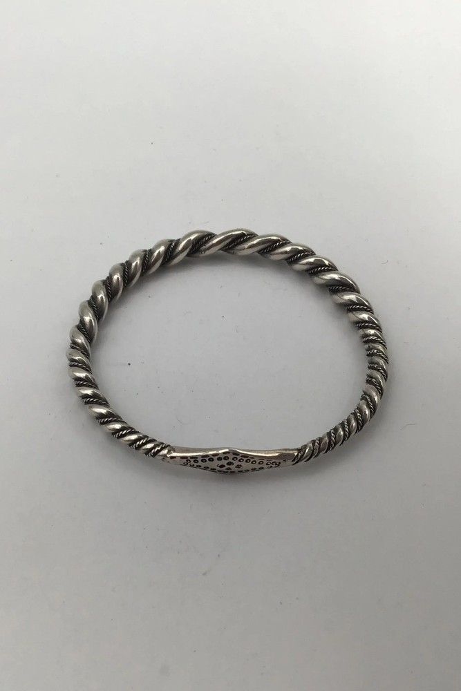 Danish Museum replica Viking Sterling Silver Bangle Measures